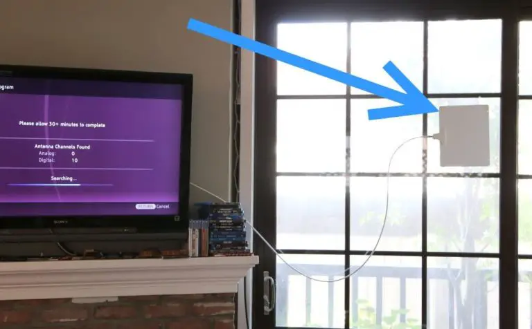 Mohu Leaf antenna in window