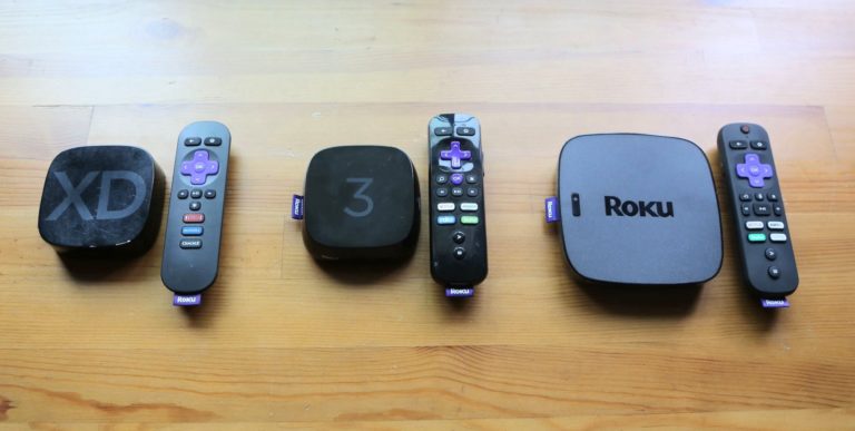 Roku 2 XD, Roku 3, and Roku Ultra