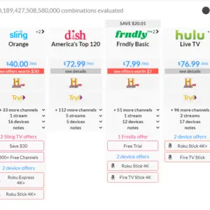 The Streaming TV Service Finder